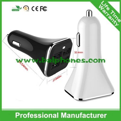 Caricatore 2015 dell'automobile del usb del porto del nuovo prodotto 4 per il caricatore dell'automobile di iphone di Samsung