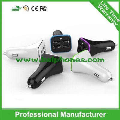 Caricatore 2015 dell'automobile del usb del porto del nuovo prodotto 4 per il caricatore dell'automobile di iphone di Samsung