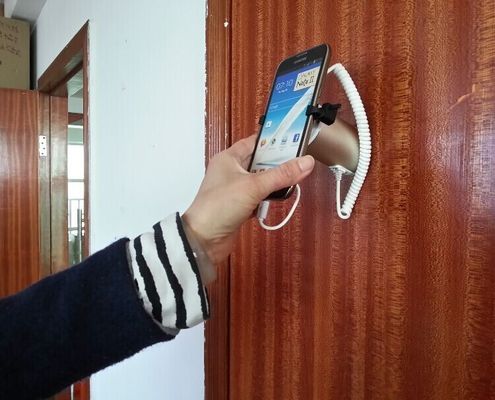 Держатель заряжателя дисплея сотового телефона с сигналом тревоги