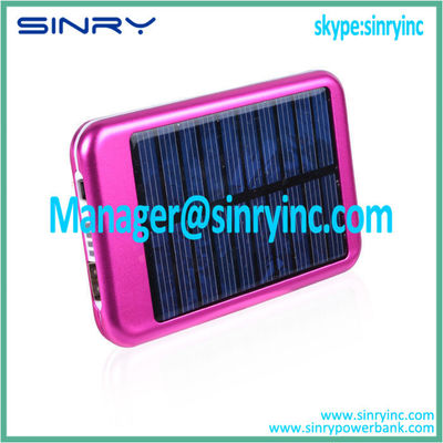 tragbare Bank der Solarenergie 5000mAh – SC02