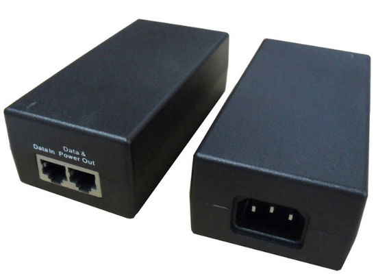 переходника RJ45 силы Poe настольного компьютера 48V 1.25A 60W определяет электропитание Poe порта