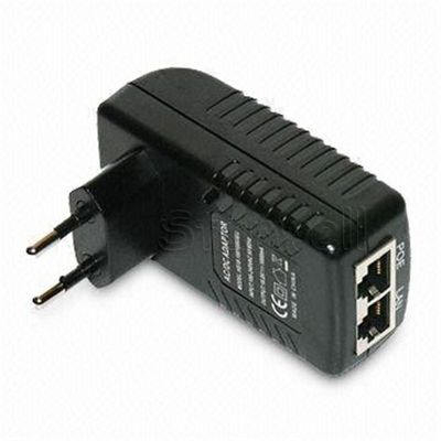 Огородите установленные EU переходники 48V 0.5A POE/переходнику RJ45 мощьности импульса США/штепсельной вилки 24W