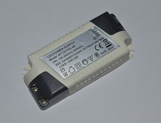 Постоянн течение 350Ma/700Ma вело водителя 12W, электропитания для светов водить