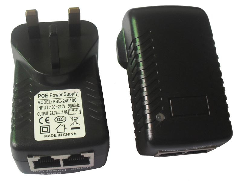 Los E.E.U.U./EN BRITÁNICO 61347-2-13 del adaptador 15V 1A 15W del Poe del soporte de la pared del enchufe de la CA