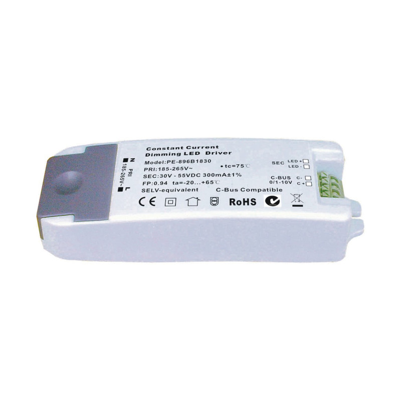 16W 350Ma/700Ma 0 - 10V Dimmable вело водителя 12V CE ROHS DC DC/24V