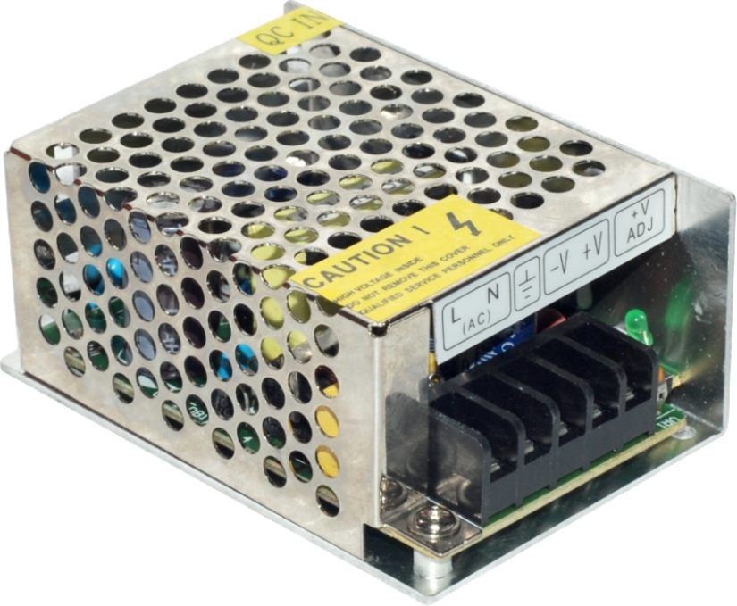 Естественный DC 5A IP20 EN61347-2-13 электропитания 25W 5V дисплея СИД конвекции охлаждающего воздушного потока