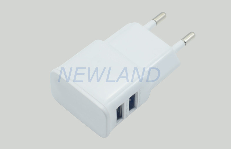 2 заряжатель стены iPhone заряжателя 10W стены сотового телефона USB Retractable для дома