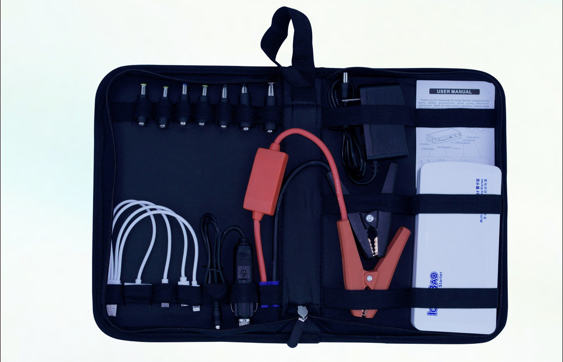 12V Motorcycle Jump Starter , 12000mAh Portable Power Bank Jump Starter For Car