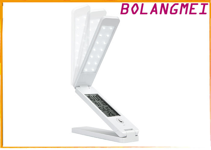 Touchez lampe rechargeable/sans fil de lampe de Tableau d'USB LED de calendrier d'affichage à cristaux liquides de sonde de LED de bureau
