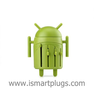 chargeur Iphone compatible etc. TQ637-1 de voyage de téléphone portable de la prise d'adaptateur de voyage d'usb de robot 1A